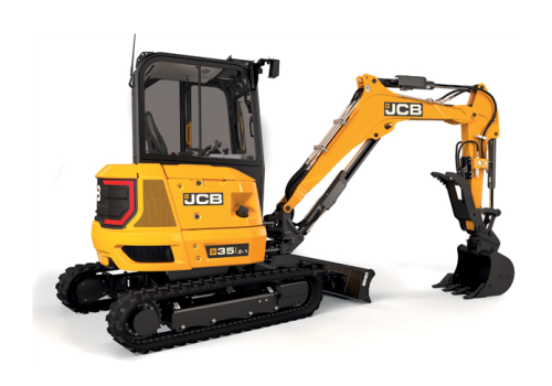 JCB 35Z Excavators with 0-50 HP Range & Has Excavators Type